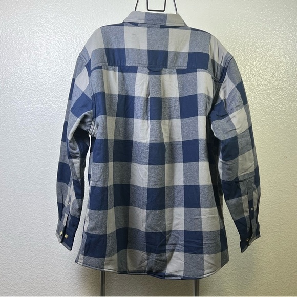 RedHead Men’s Sherpa-Lined Plaid Long-Sleeve Shirt Size L - Picture 5 of 8